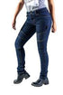 Pantalon Black Label Biker Sturgis Mujer Azul